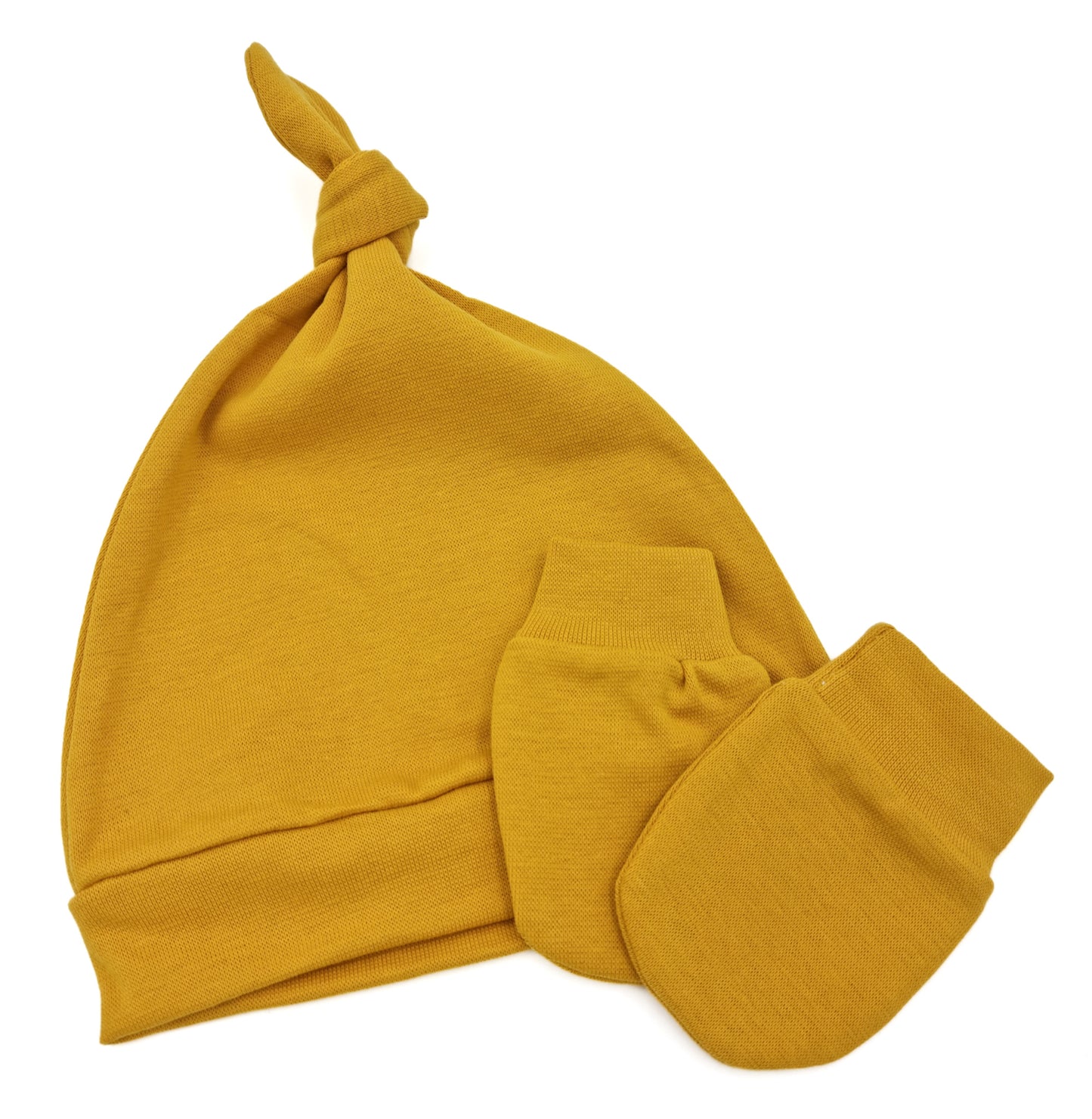 Top Knot Beanie Set