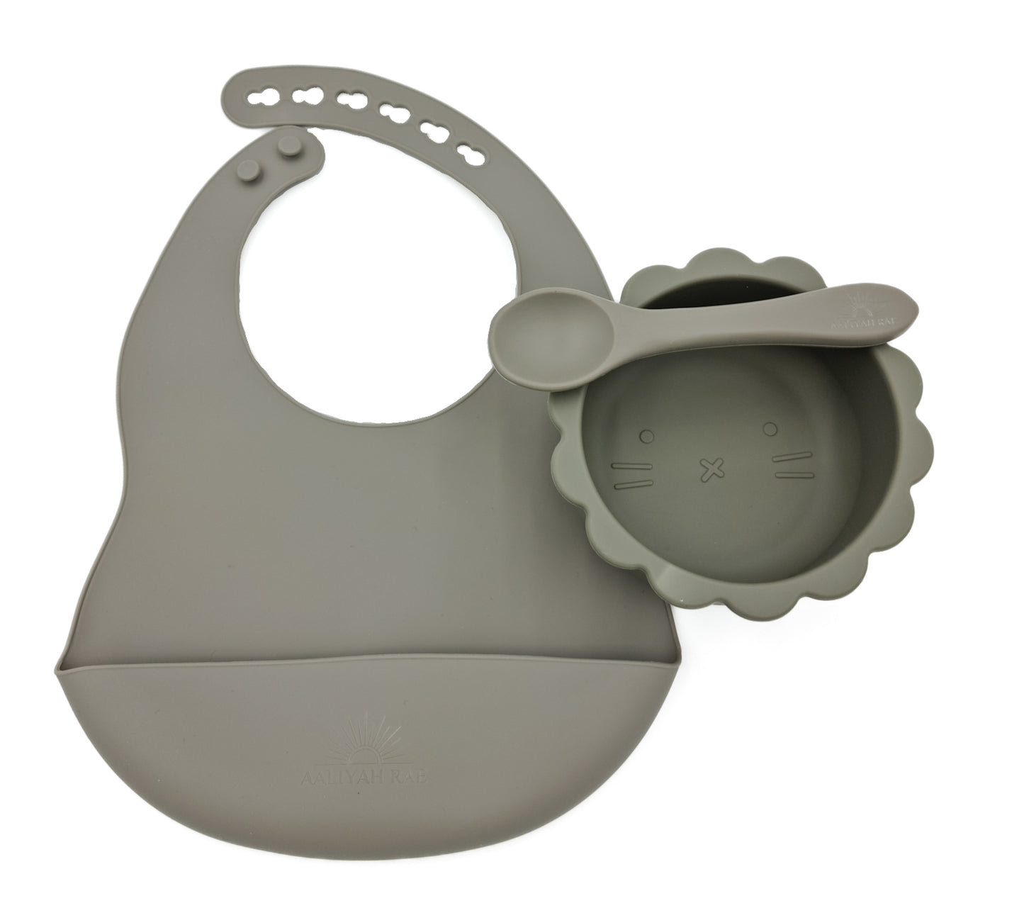 3 Piece Silicone Feeding Set