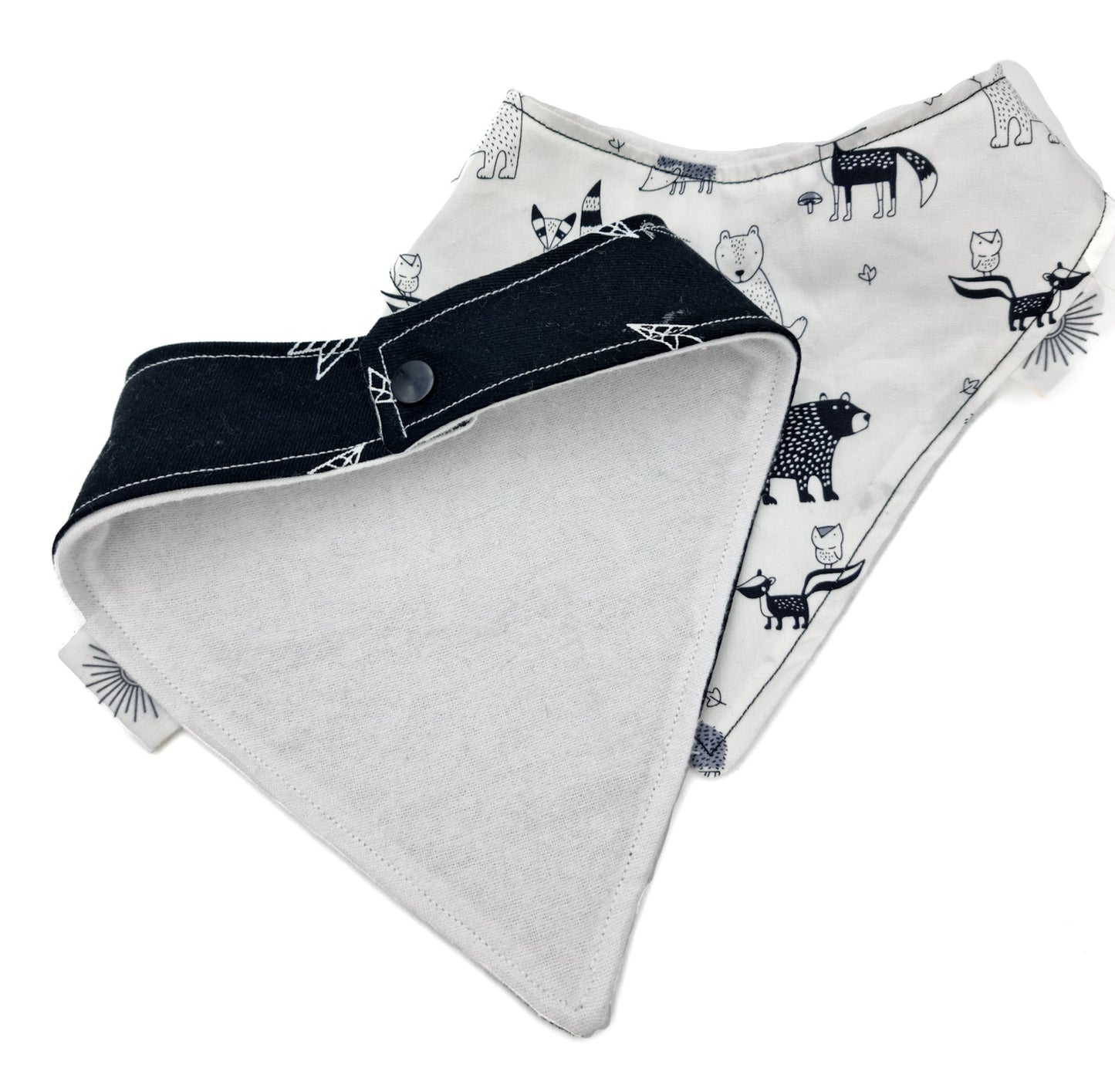 2 Pack Handmade Dribble Bibs (small)