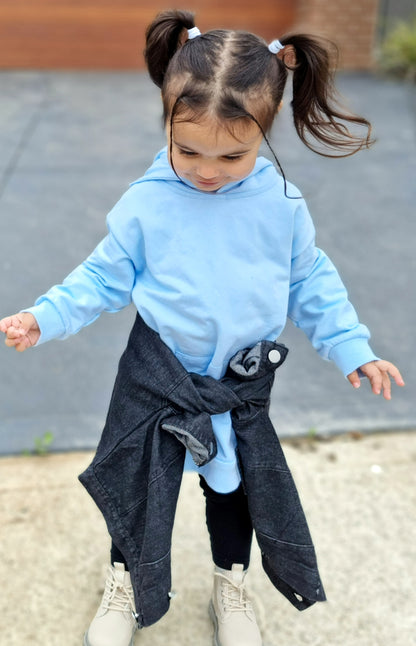 Hooded T-shirt Dress