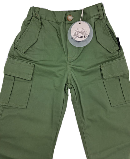 Green Cargo Pants